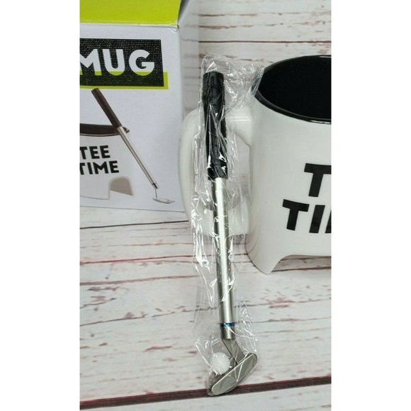 Golf Mug Tee Time Coffee Mug Tea Great Gift For Golf Lovers Christmas Gift - Picture 2 of 12